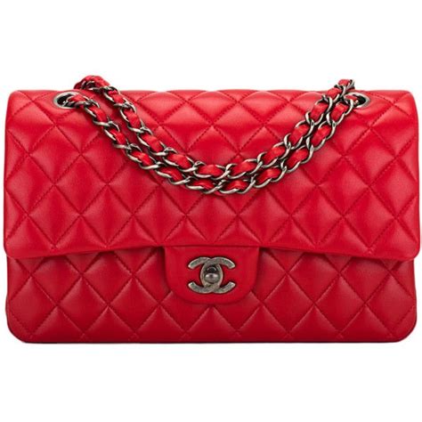 chanel red handbags|pre owned Chanel handbag.